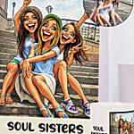 Soul Sisters Caricature and Mug Set