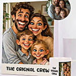 The Original Crew Caricature and Mug Set