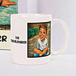 The Troublemaker Caricature and Mug Set