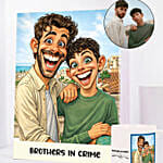 Brothers in Crime Caricature and Mug Set