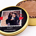 Romantic Anniversary Tin Cake Half Kg