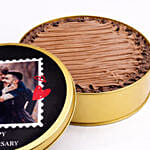 Romantic Anniversary Tin Cake One Kg