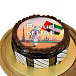 UAE Pride Chocolate Cake