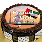 UAE Pride Chocolate Cake