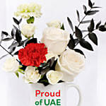 Proud of UAE Floral Mug Arrangement