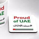 Proud of UAE Mug And Coaster Set