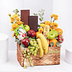 Sweetness Basket with Fruits