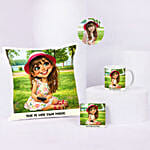 She Is Her Own Magic Cushion Mug Set