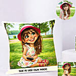 She Is Her Own Magic Cushion Mug Set