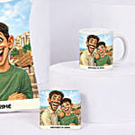 Brothers in Crime Cushion Mug Set
