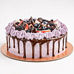 Delicious Chocolate Berry Cake Half Kg