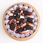 Delicious Chocolate Berry Cake Half Kg