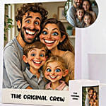 The Original Crew Caricature and Mug Set
