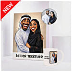Better Together Caricature and Mug Set