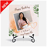 Birthday Photo Frame Personalized