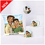 Brothers in Crime Cushion Mug Set