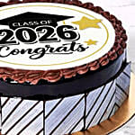 Half Kg Congrats Graduate Chocolate Cake