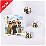 Legends in the Making Cushion Mug Set