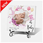 New Born Baby Girl Photo Frame