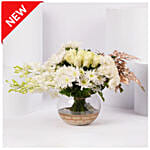 Timeless White Blossom Arrangement
