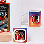 Instagram Inspired Photo Gift Set for Boy