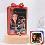 Custom Instagram Profile Gift set for Girl