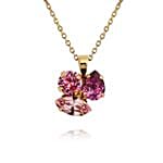Caroline Svedbom Swarovski Crystals Dark Rose Jewllery Set