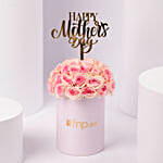 Mothers Day Blush Pink Roses Box