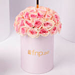 Mothers Day Blush Pink Roses Box