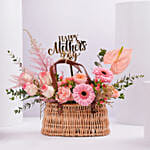 Elegant Flower Basket For Mom