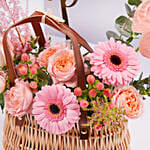 Elegant Flower Basket For Mom