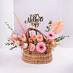 Elegant Flower Basket For Mom