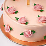 Rose Bloom Mothers Day Red Velvet Cake 500Gm