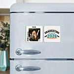 Graduation Memory Fridge Magnet set of 2