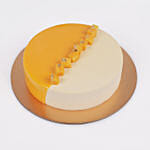 Mango Mirror Glaze Cake