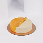 Mango Mirror Glaze Cake