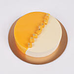 Mango Mirror Glaze Cake