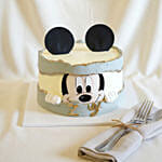 Mickey Mouse Theme Chocolate Fudge Cake 1.5 KG