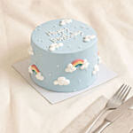 Rainbow Cloud Chocolate Fudge Cake 1 KG
