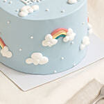 Rainbow Cloud Chocolate Fudge Cake 1 KG