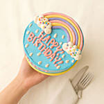 Rainbow Theme Red Velvet Cake 1 KG