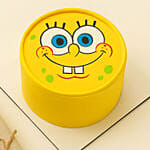 Cute Spongebob Celebration Fudge Cake Half KG