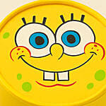 Cute Spongebob Celebration Fudge Cake Half KG