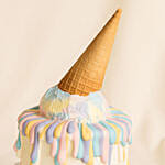 Ice Cream Theme Chocolate Fudge Cake 1 KG