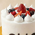 Jelly Cat Croissant Theme Chocolate Cake 1 KG