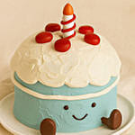 Jellycat Inspired Candle Fudge Cake 1 KG