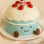 Jellycat Inspired Candle Fudge Cake 1 KG