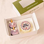 Birthday Bento Cake and Cupcake Set