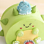 Birthday Wishes Dino Fudge Cake 1 KG Flavor
