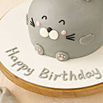 Cat Theme Chocolate Fudge Cake 1 KG